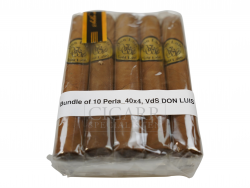 Vegas de Santiago Gold Label Perla 10-Pack
