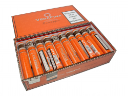 VegaFina Nicaragua Robusto Tubos låda öppen