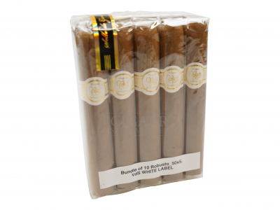 Vegas de Santiago White Label Robusto 10-Pack